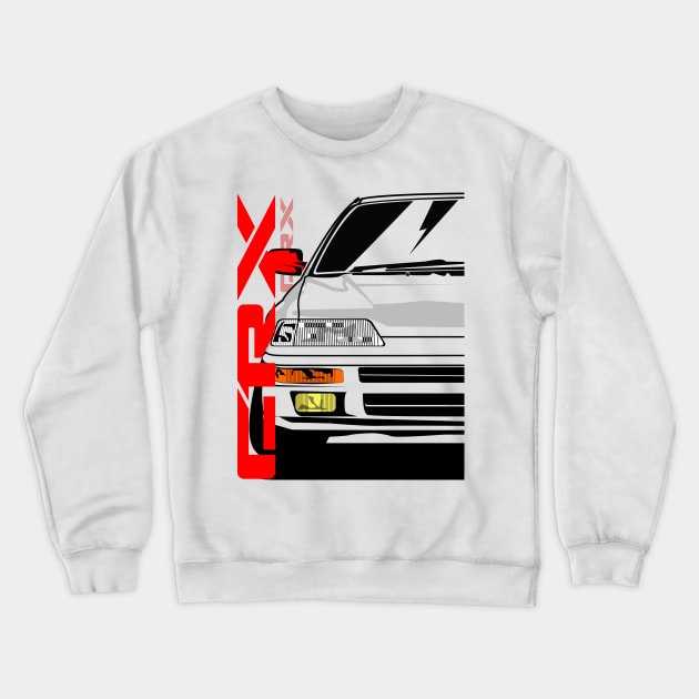 Honda CRX Crewneck Sweatshirt by gaplexio